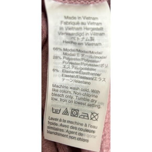 Madewell Womens Size Medium Purple Fig Superbrushed Easygoing Sweatshirt Top N4 - Picture 11 of 11